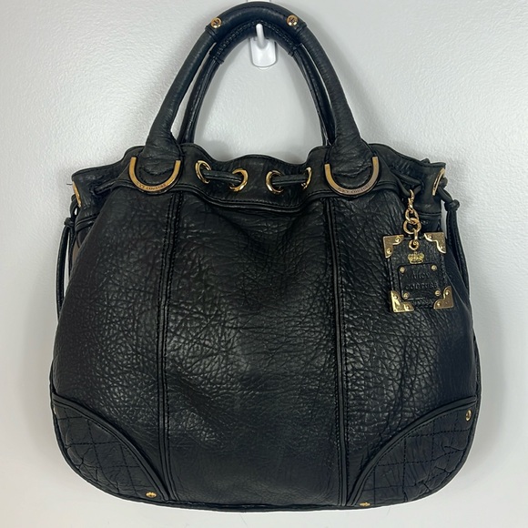 Juicy Couture Handbags - Juicy Couture Vintage Black Leather Bag